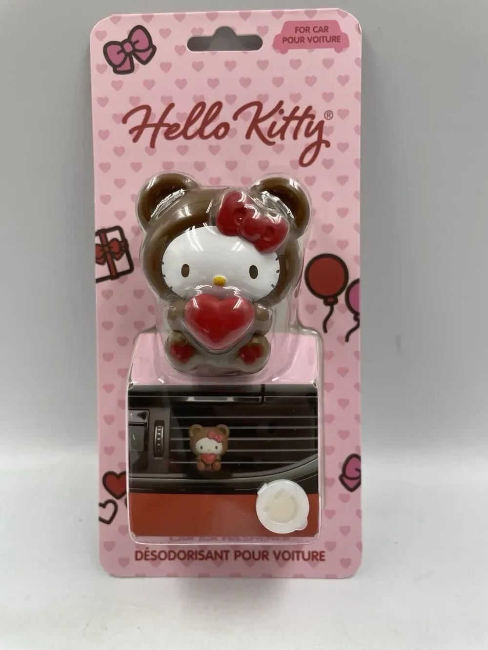 Miniso Hello Kitty Hug Me Collection Car Air Freshener NWT